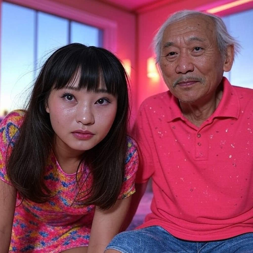 Un papy thaillandais qui négocie le mariage de sa petite fille.