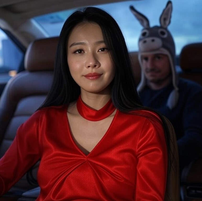 Une chinoise BCBG déçue par la bêtise de son mari.